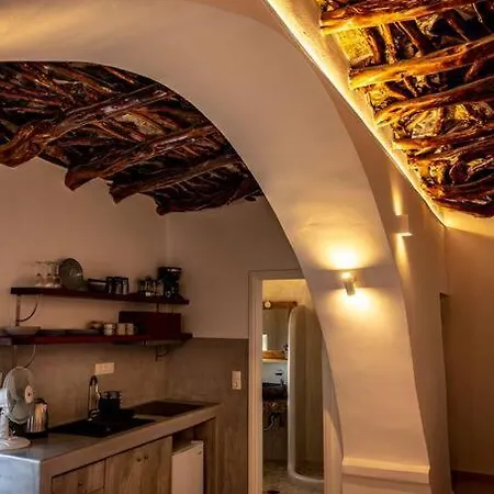 Mikro.Kastro Kalotaritissa In Chora Amorgos Exterior foto